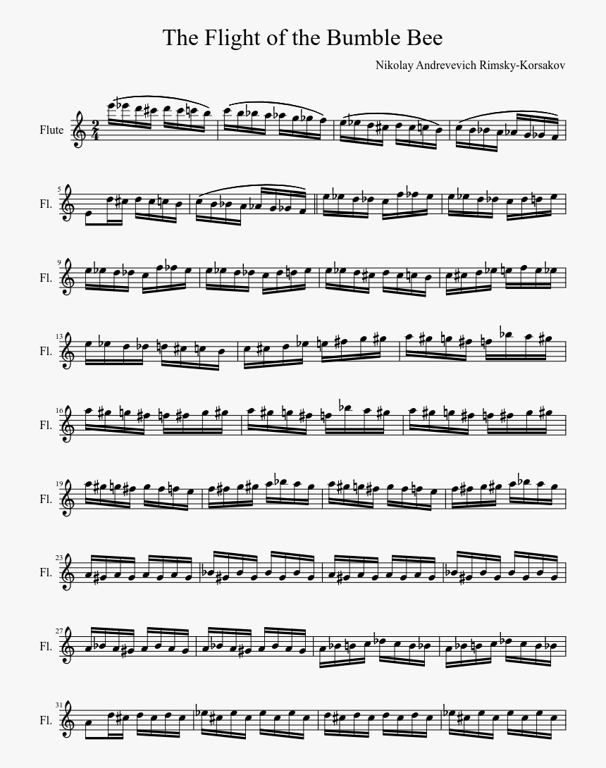 Overlords Flute Sheet Music, HD Png Download