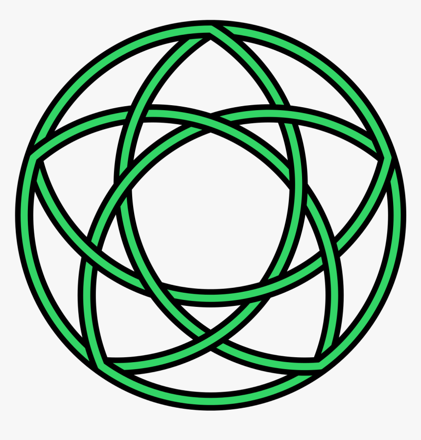 Pentacle Knot 15crossings - Pentacle Knot, HD Png Download