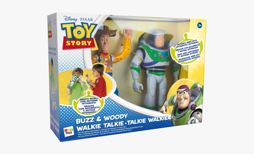 140400tss Box 01 - Toy Story Walkie Talkies Buzz And Woody, HD Png Download