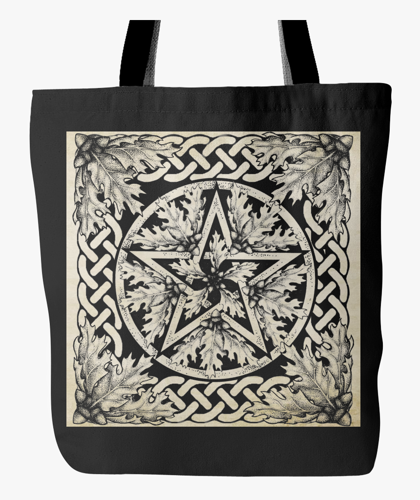 Oak Pentacle Tote Bag - Tote Bag, HD Png Download