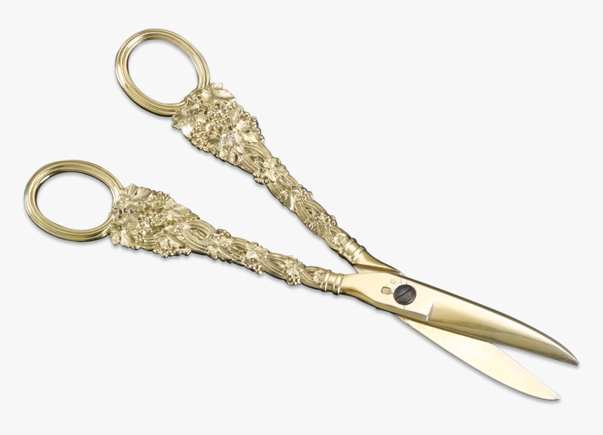 Paul Storr Silver-gilt Grape Shears - Keychain, HD Png Download