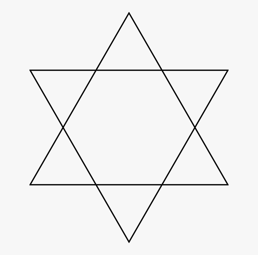 Hexagon Hexagram Star Polygon Regular Polygon - Flower Of Life 7 Circles, HD Png Download