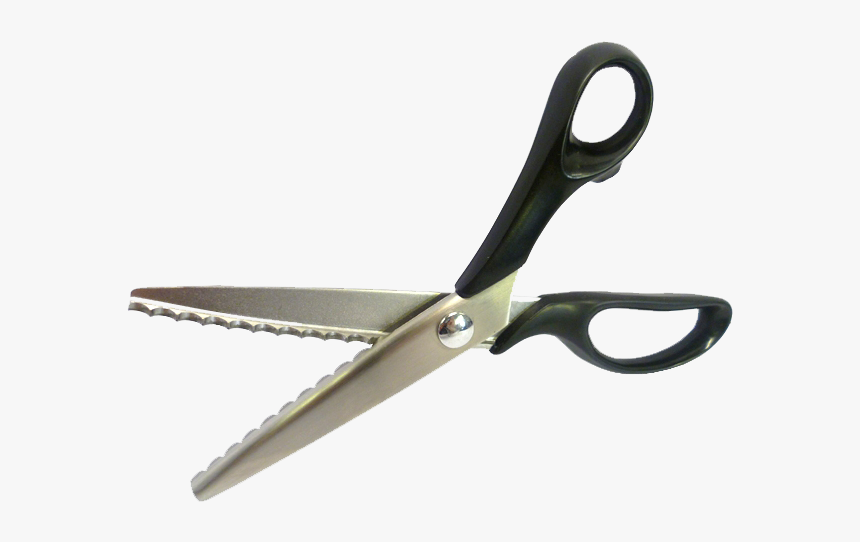 Scallopped-shears - Scissors, HD Png Download