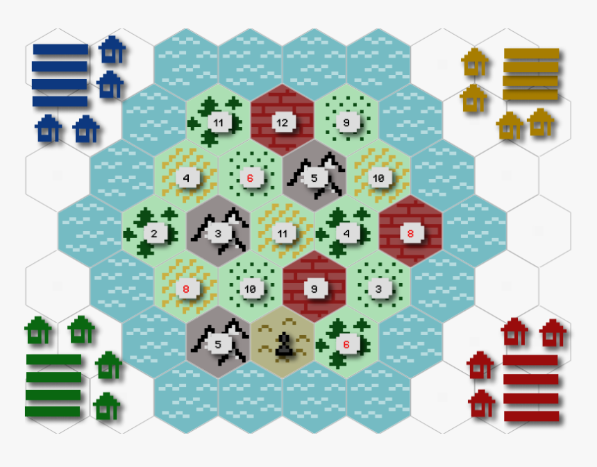 Hexagon Card Game, HD Png Download