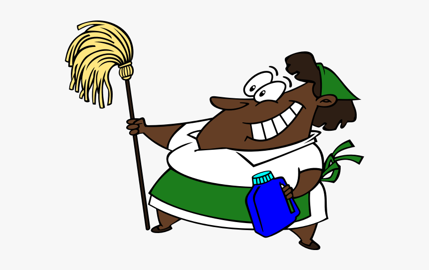 African Cleaning Lady - Cleaning Clip Art, HD Png Download