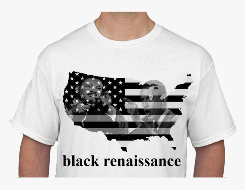 Black Flag Tee - America Flag And Map, HD Png Download