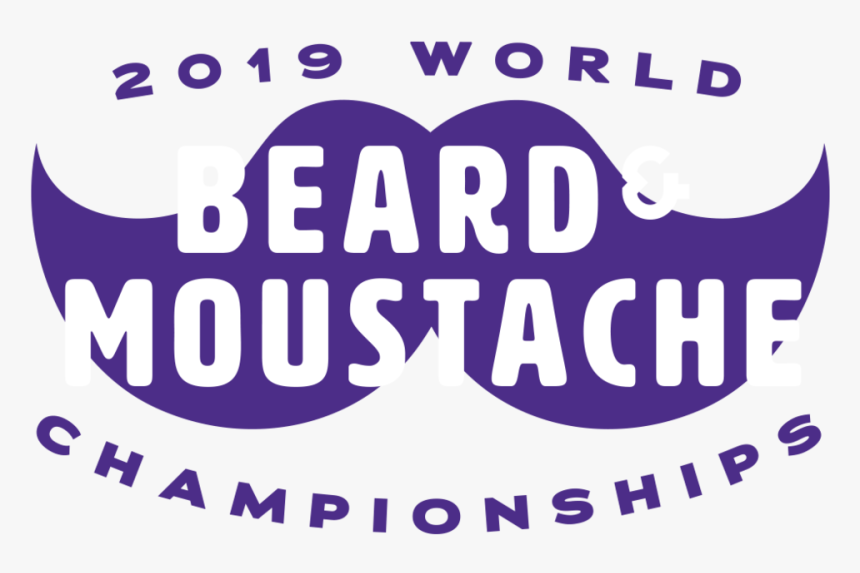 World Championship Logo Transparent - 2019 World Beard & Moustache Championships, HD Png Download