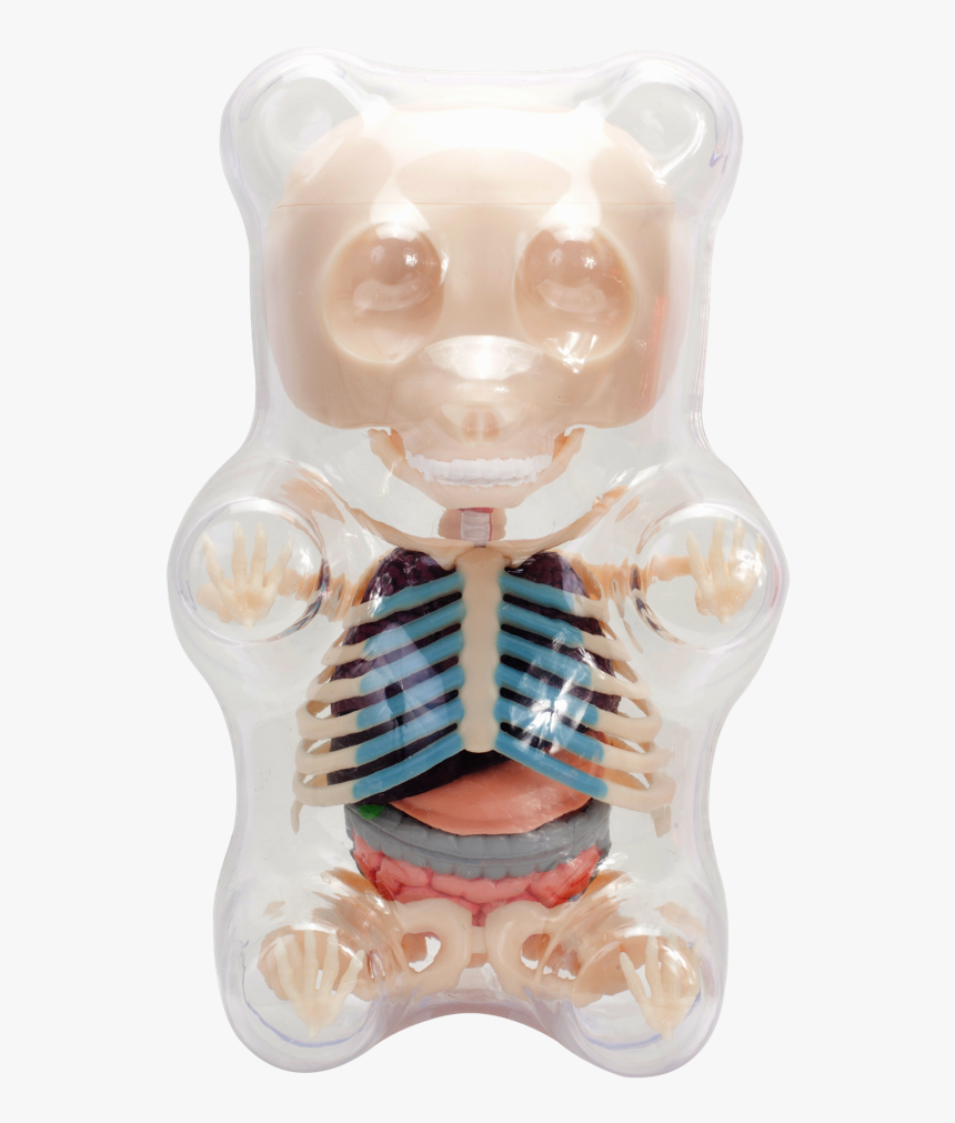 Red Skeleton Gummy Bear, HD Png Download