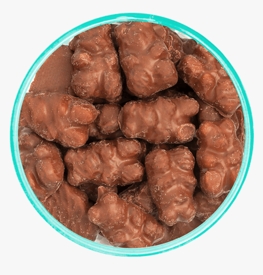 Milk Chocolate Gummi Bears, HD Png Download