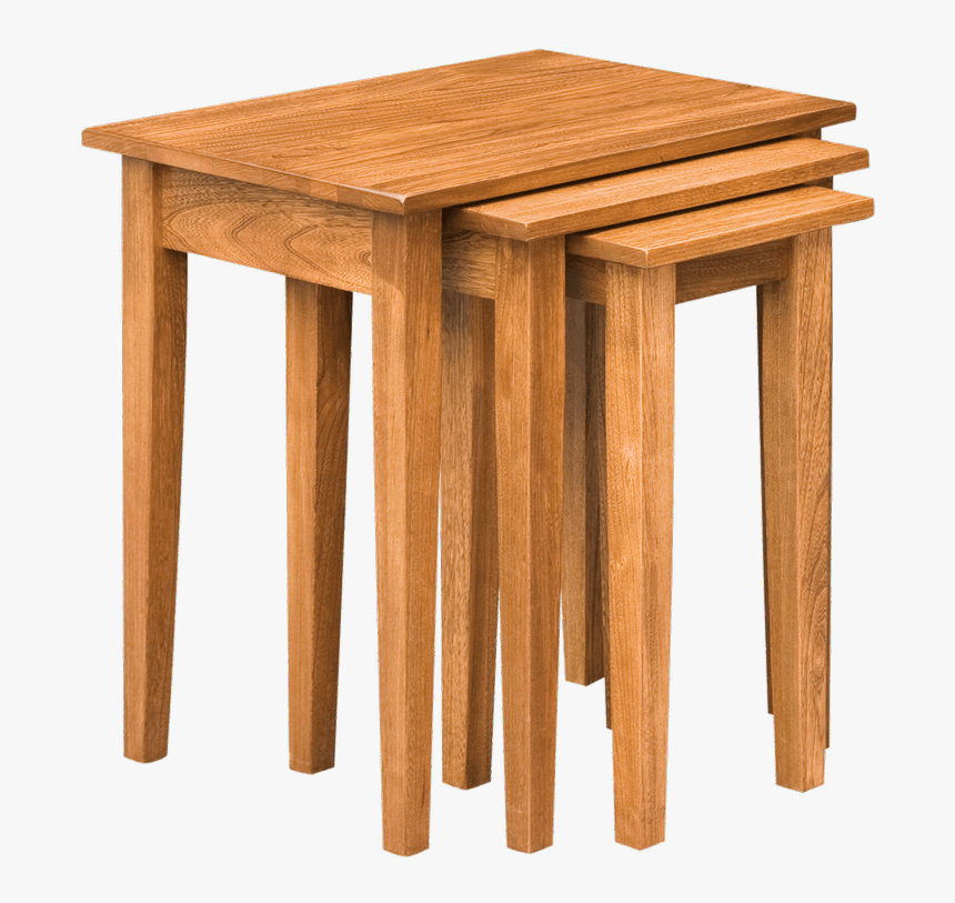 Shaker Nesting Table Set Topeka In - Shaker Nesting Tables, HD Png Download