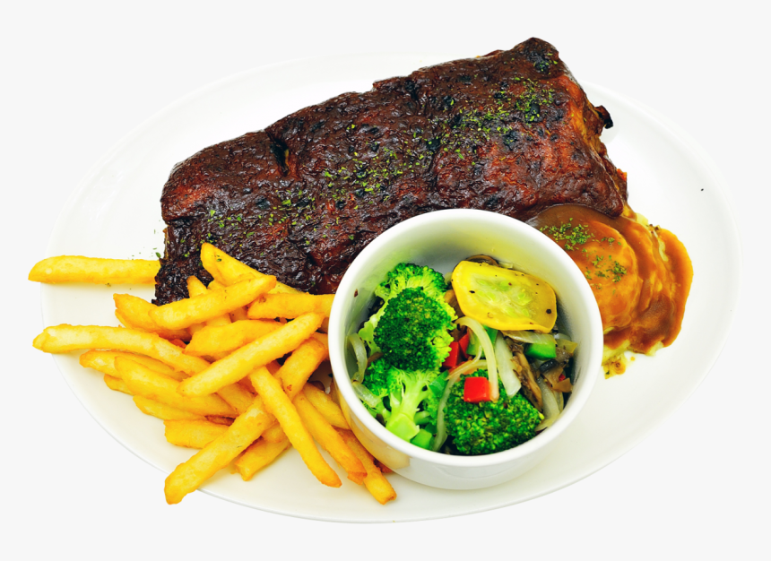 Food Plate Png Image - Plate With Food Transparent, Png Download