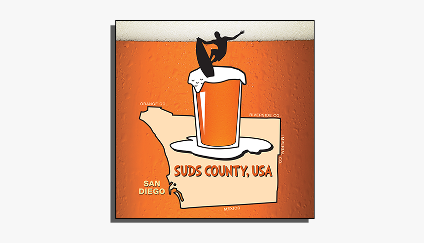 Suds County, Usa - Illustration, HD Png Download
