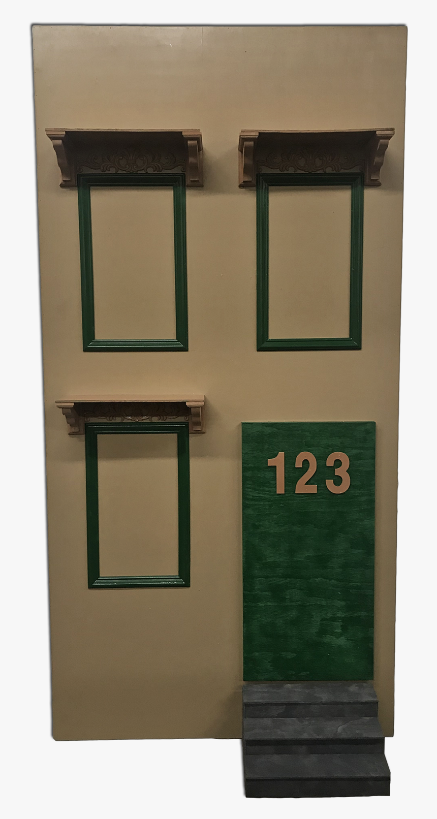 Sesame Street Front House - Screen Door, HD Png Download