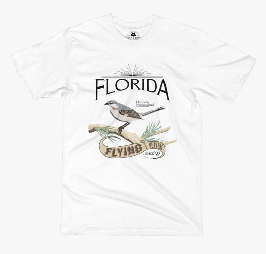 Florida Northern Mockingbird State Bird T-shirt - Bufflehead, HD Png Download