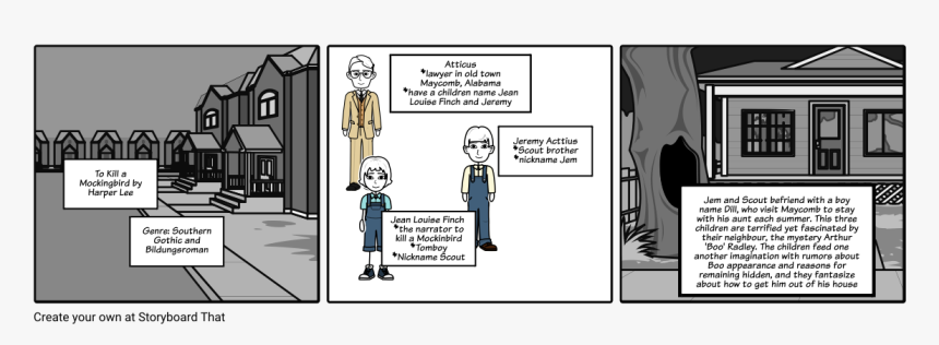 Jems Appearance In To Kill A Mockingbird, HD Png Download