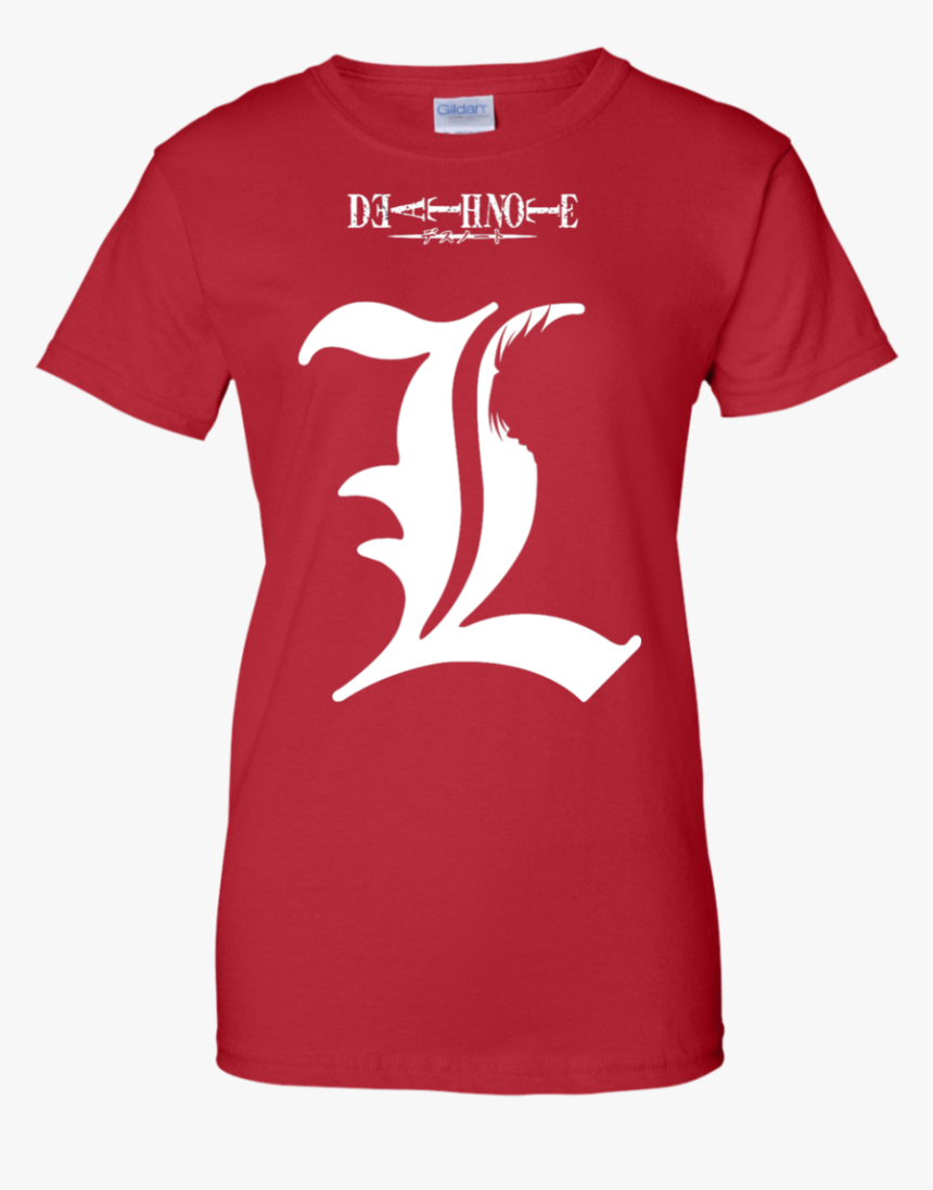 L Death Note T Shirt & Hoodie - University Of Arkansas Law School Shirt, HD Png Download