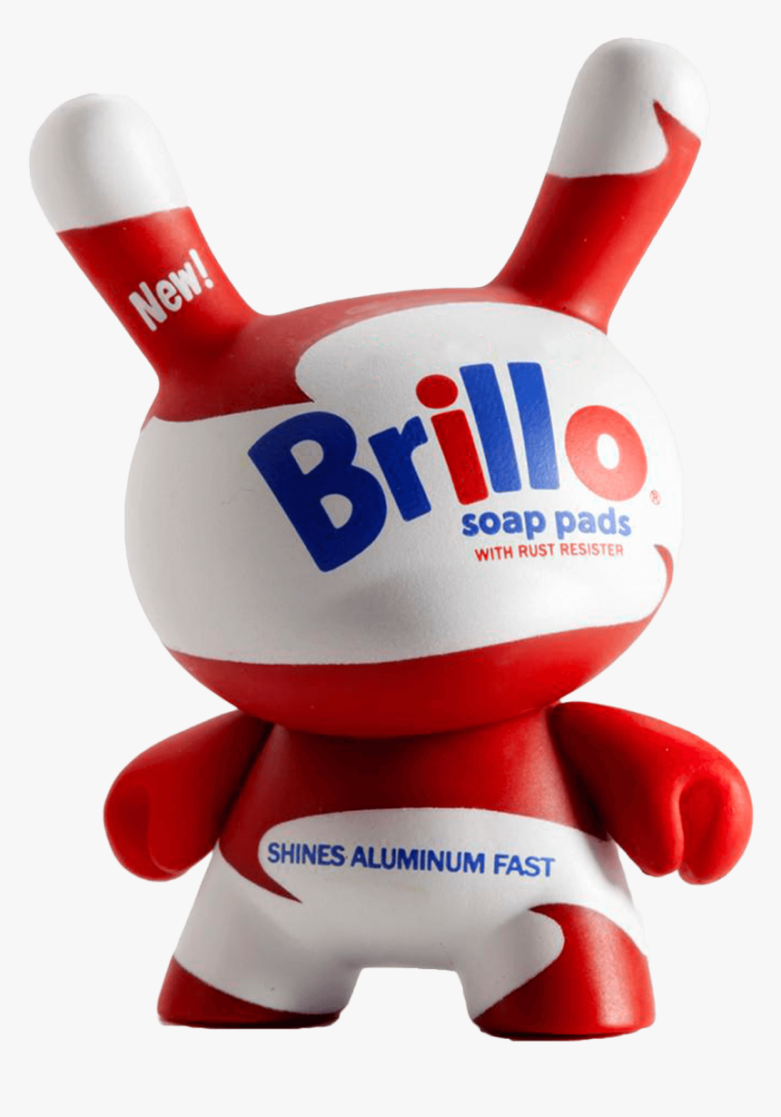 Funny Andy Warhol White Brillo - Baby Toys, HD Png Download