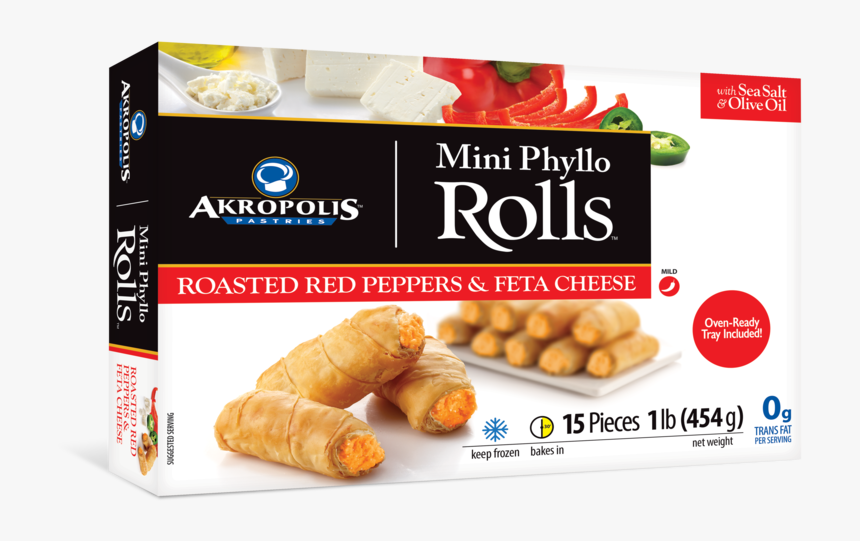 3d Box Mini Rolls Usa 454g Red Peppers, HD Png Download