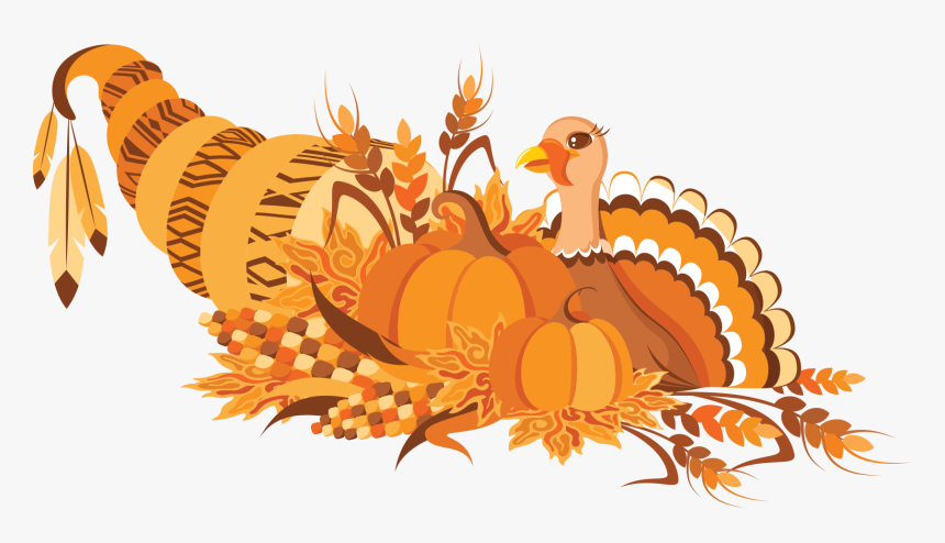 Turkey Thanksgiving Dinner Clip Art - Happy Thanksgiving Images For Instagram, HD Png Download