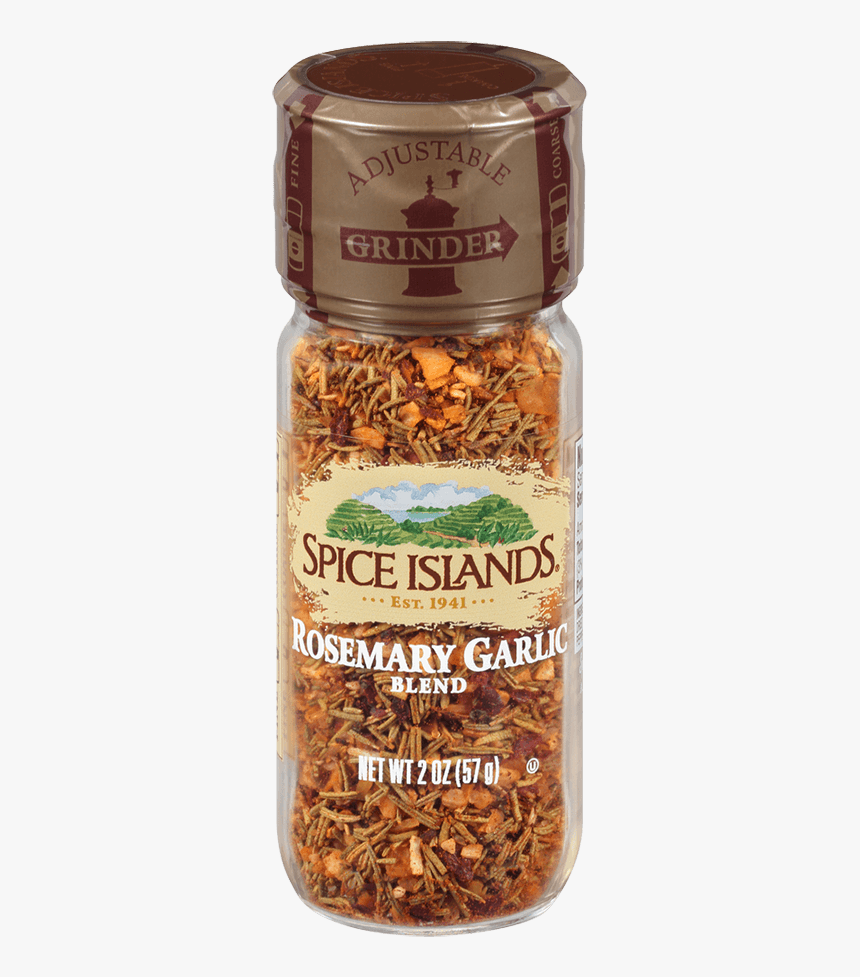 Image Of Rosemary Garlic Adjustable Grinder - Spice Islands, HD Png Download