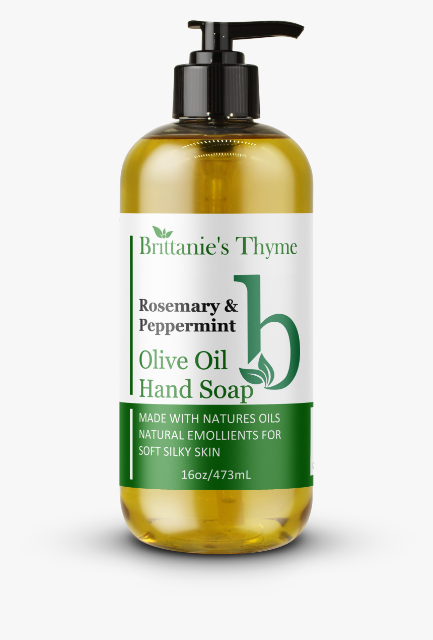 Rosemary Peppermint Olive Oil Hand Soap, HD Png Download