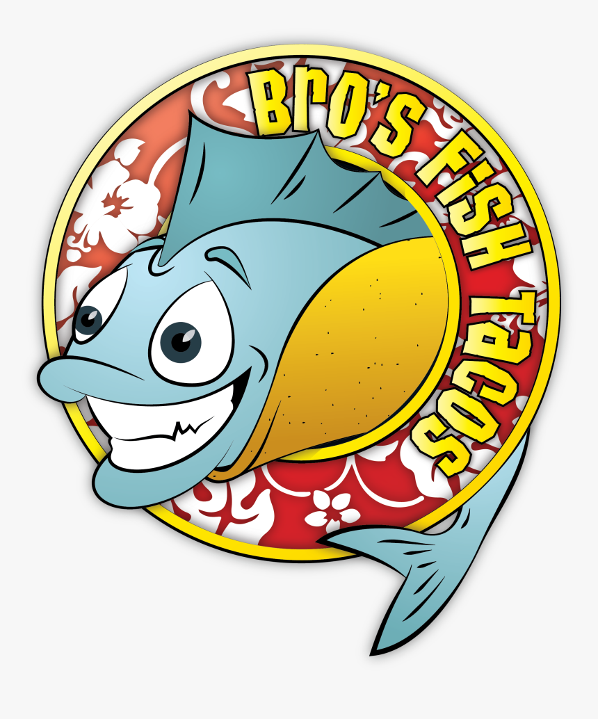 Transparent Taco Clipart - Bros Fish Tacos, HD Png Download