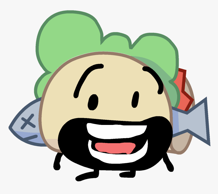 Bfb Taco Clipart , Png Download - Bfb Taco, Transparent Png