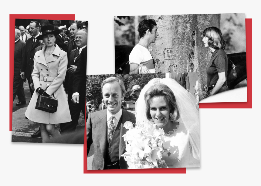 From Left Princess Anne Andrew Parker Bowles And Camilla - Prince Charles And Camilla Shand, HD Png Download
