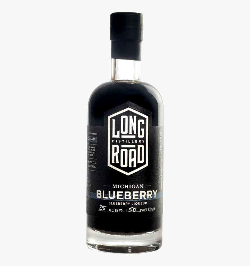 Michigan Blueberry Long Road Distillers - Glass Bottle, HD Png Download