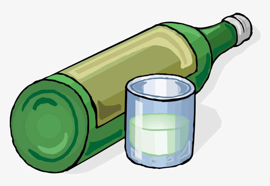 Fruit Of The Vine - Glass Bottle, HD Png Download