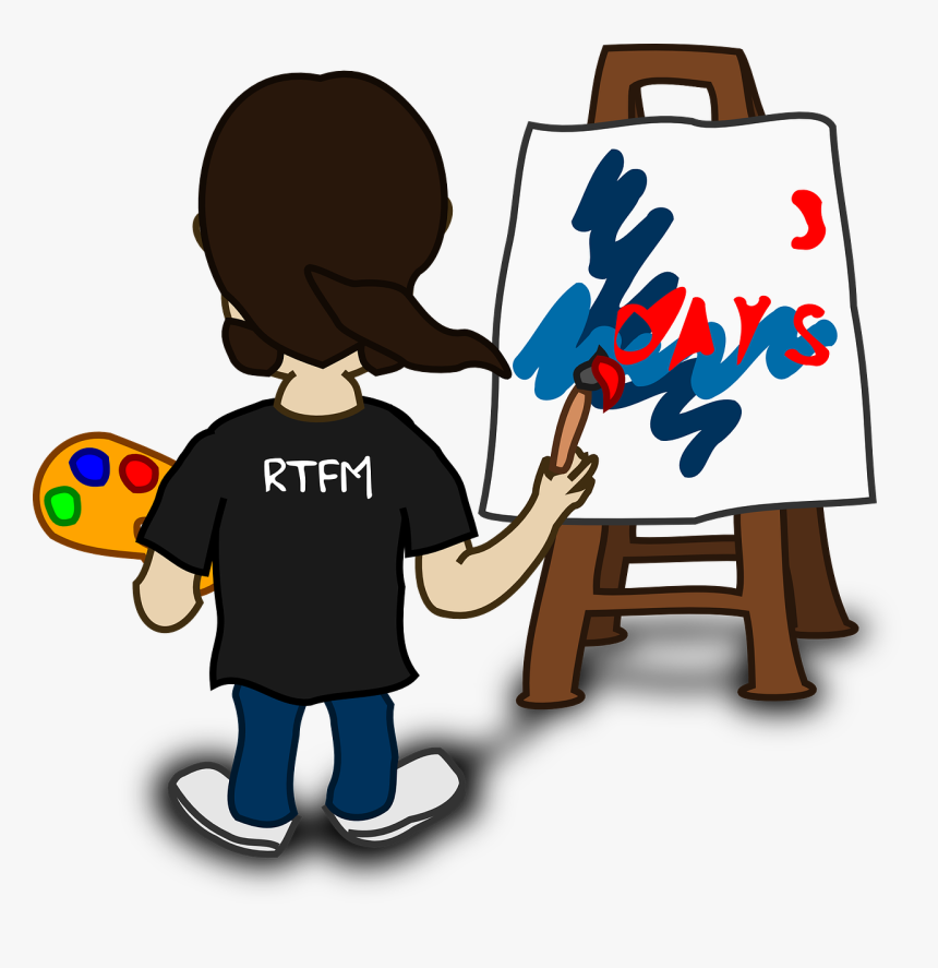 Painter Clipart, HD Png Download