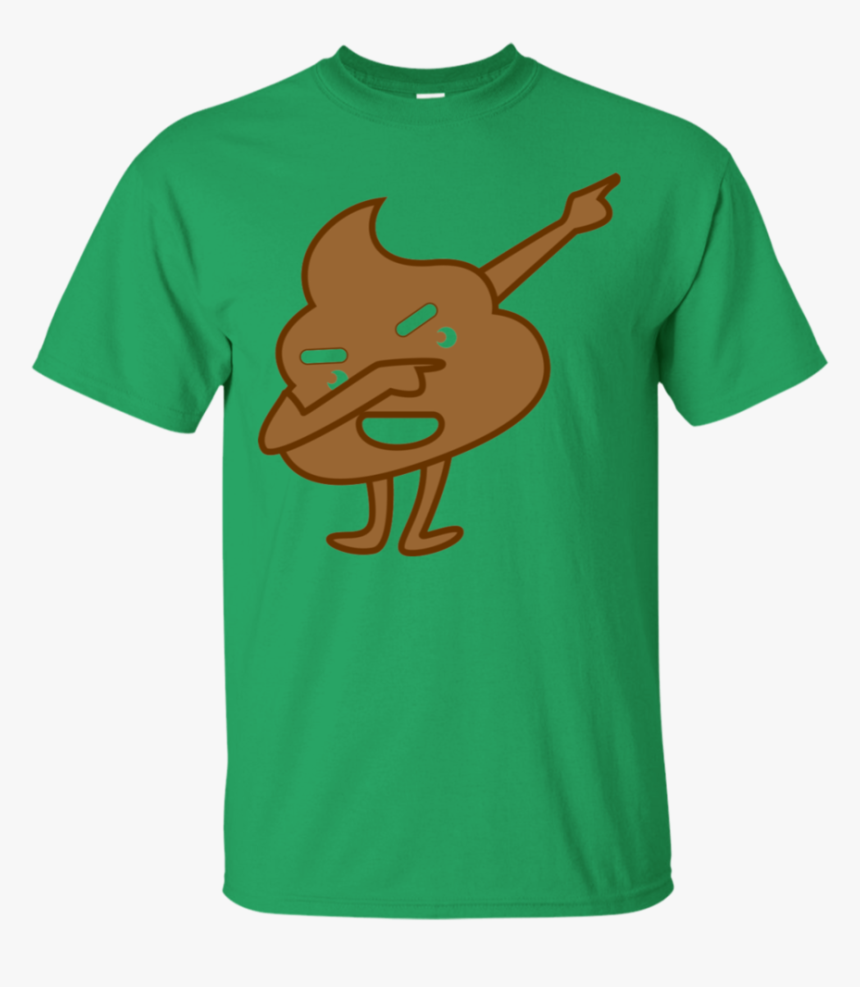 Funny Dabbing Poop Emoji T-shirt - T-shirt, HD Png Download