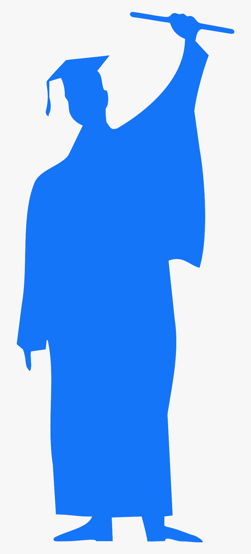 Happy Graduation Silhouette , Png Download - Happy College Graduation Day, Transparent Png
