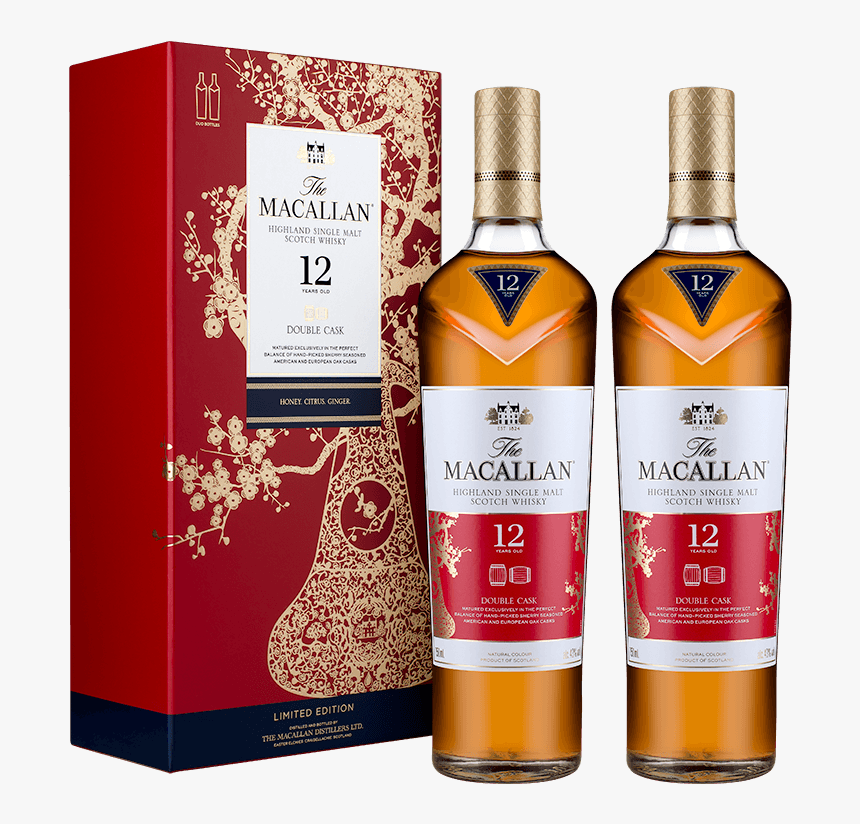 Macallan 12 Double Cask, HD Png Download