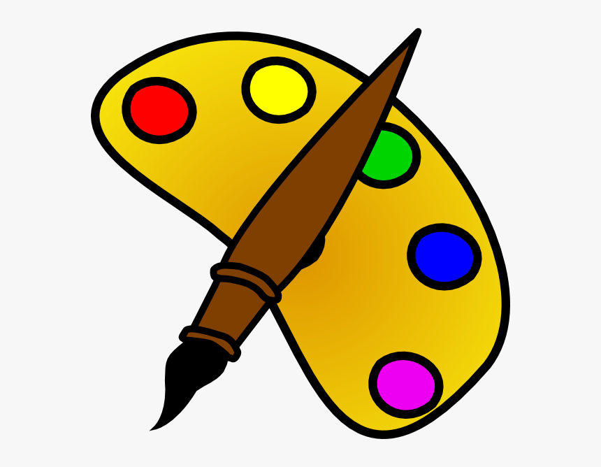 Painter Svg Clip Arts - Paint Clipart, HD Png Download