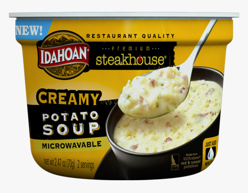 Idahoan Potato Soup Cup, HD Png Download