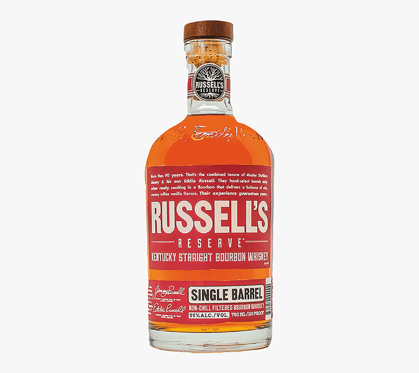 Russell S Reserve Single Barrel Bourbon - American Whiskey, HD Png Download