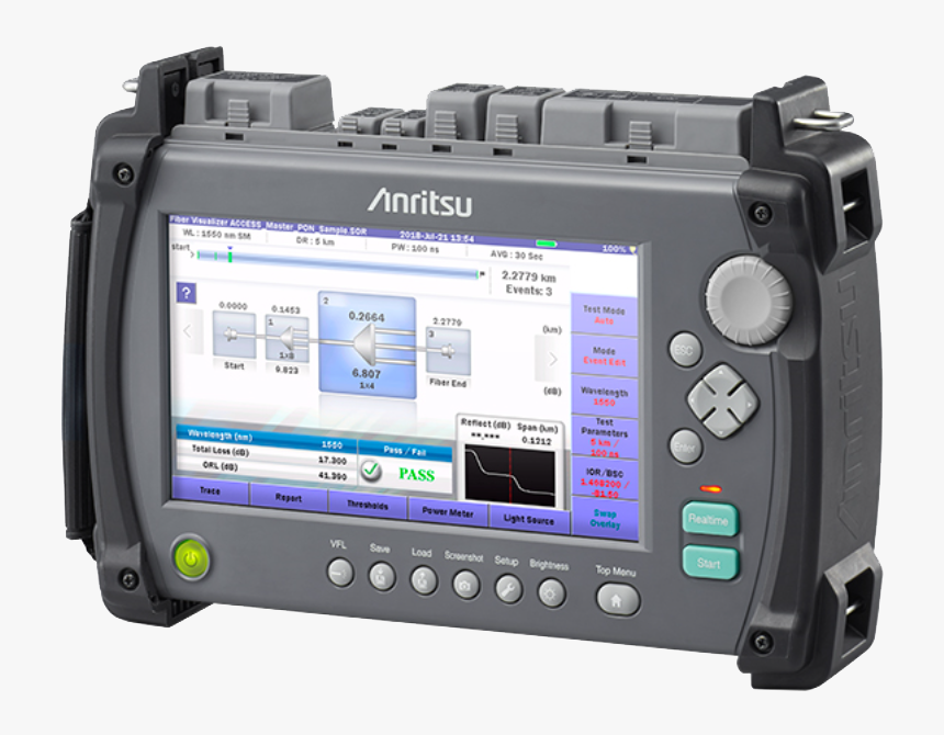 Otdr Access Master Mt9085 - Anritsu Otdr Mt9085, HD Png Download