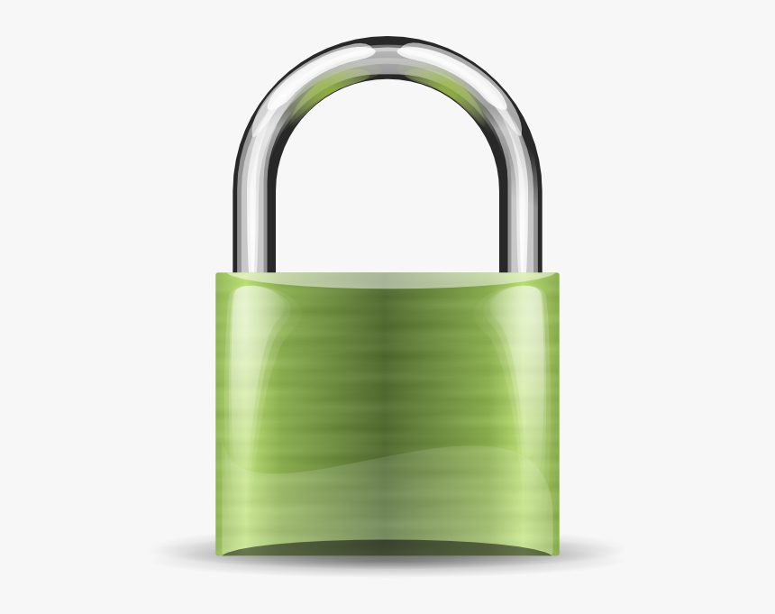 Padlock Olive Svg Clip Arts - Padlock, HD Png Download