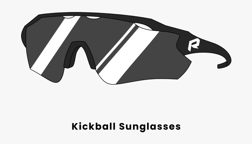 Kickball Sunglasses - Illustration, HD Png Download