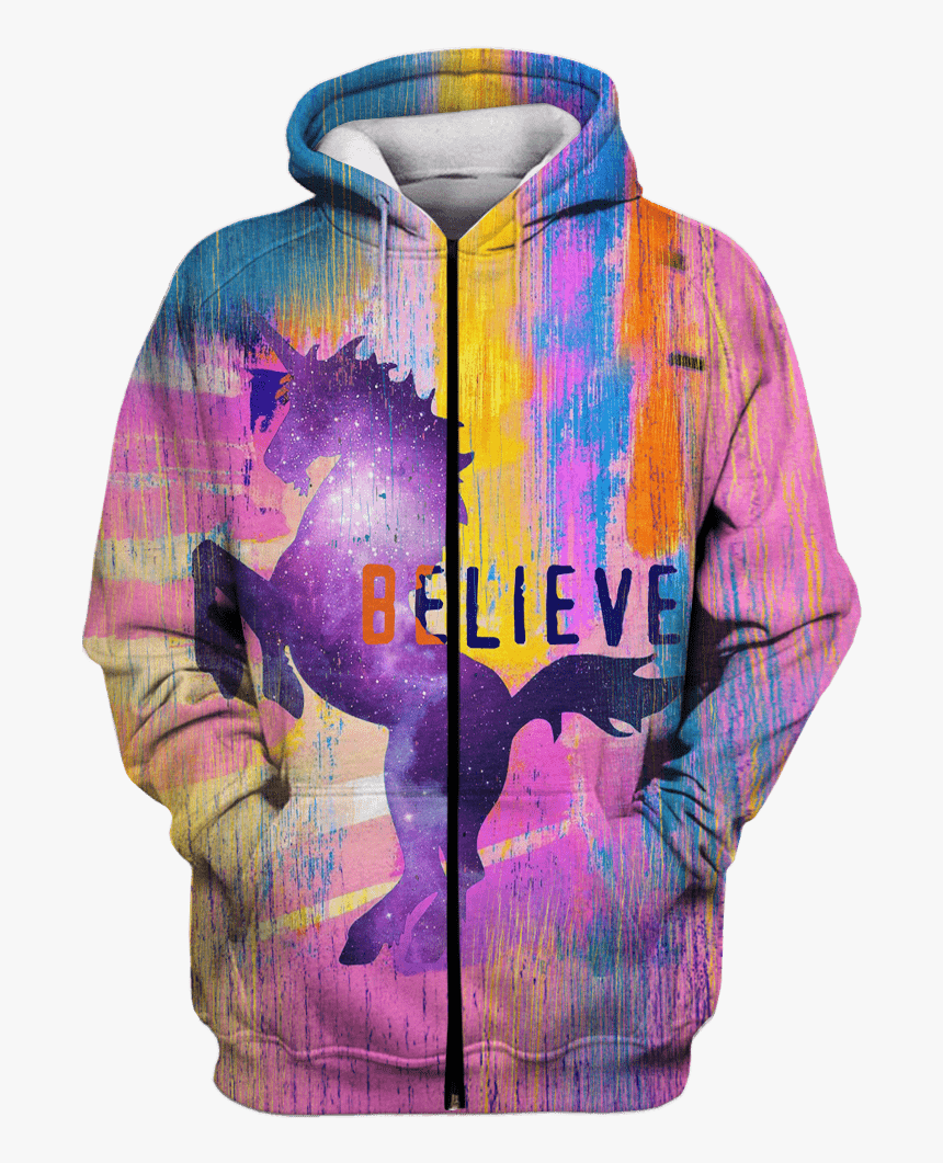 Gearhuman 3d Unicorn In The Galaxy Background Custom - Lion King Im Surrounded By Idiots Jumper, HD Png Download