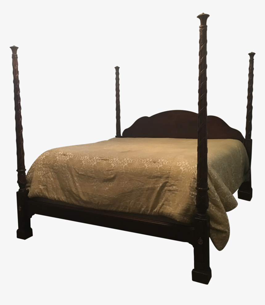 Hickory Chair Four Poster Mahogany King Bed , Png Download, Transparent Png