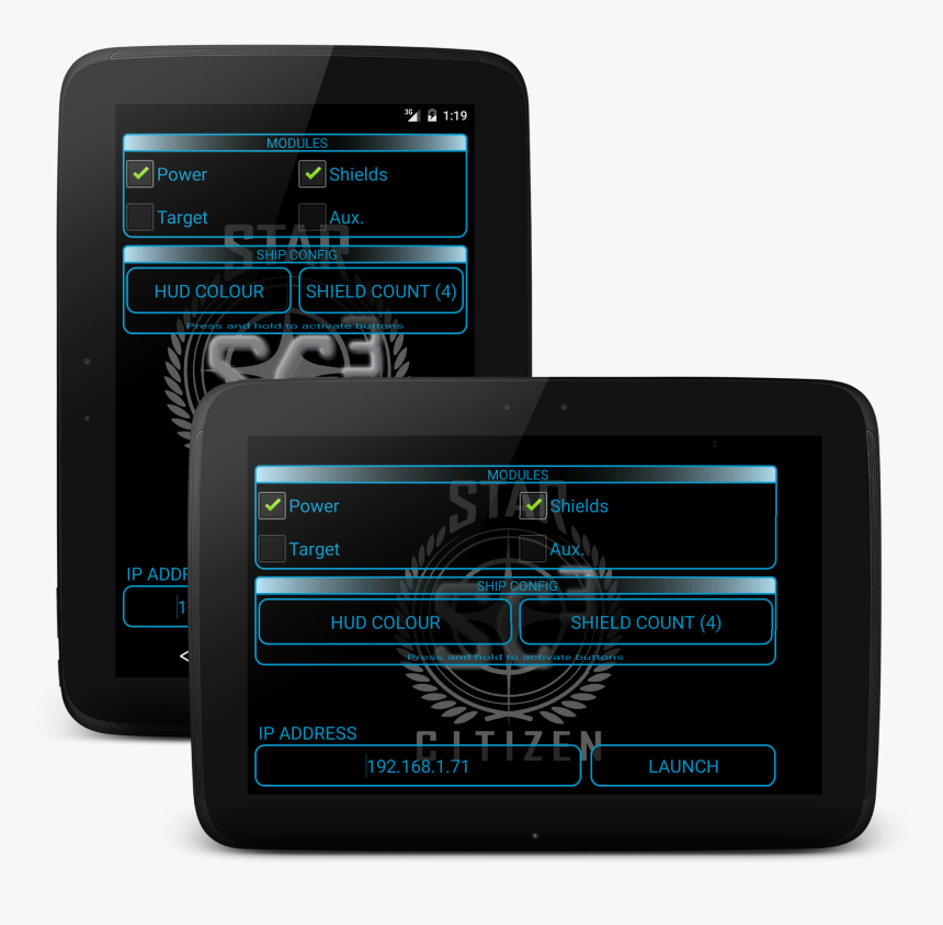 Star Citizen Cockpit Ui , Png Download - Gadget, Transparent Png