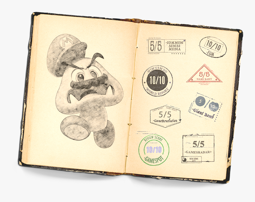 Super Mario Odyssey™ For The Nintendo Switch™ Home - Illustration, HD Png Download