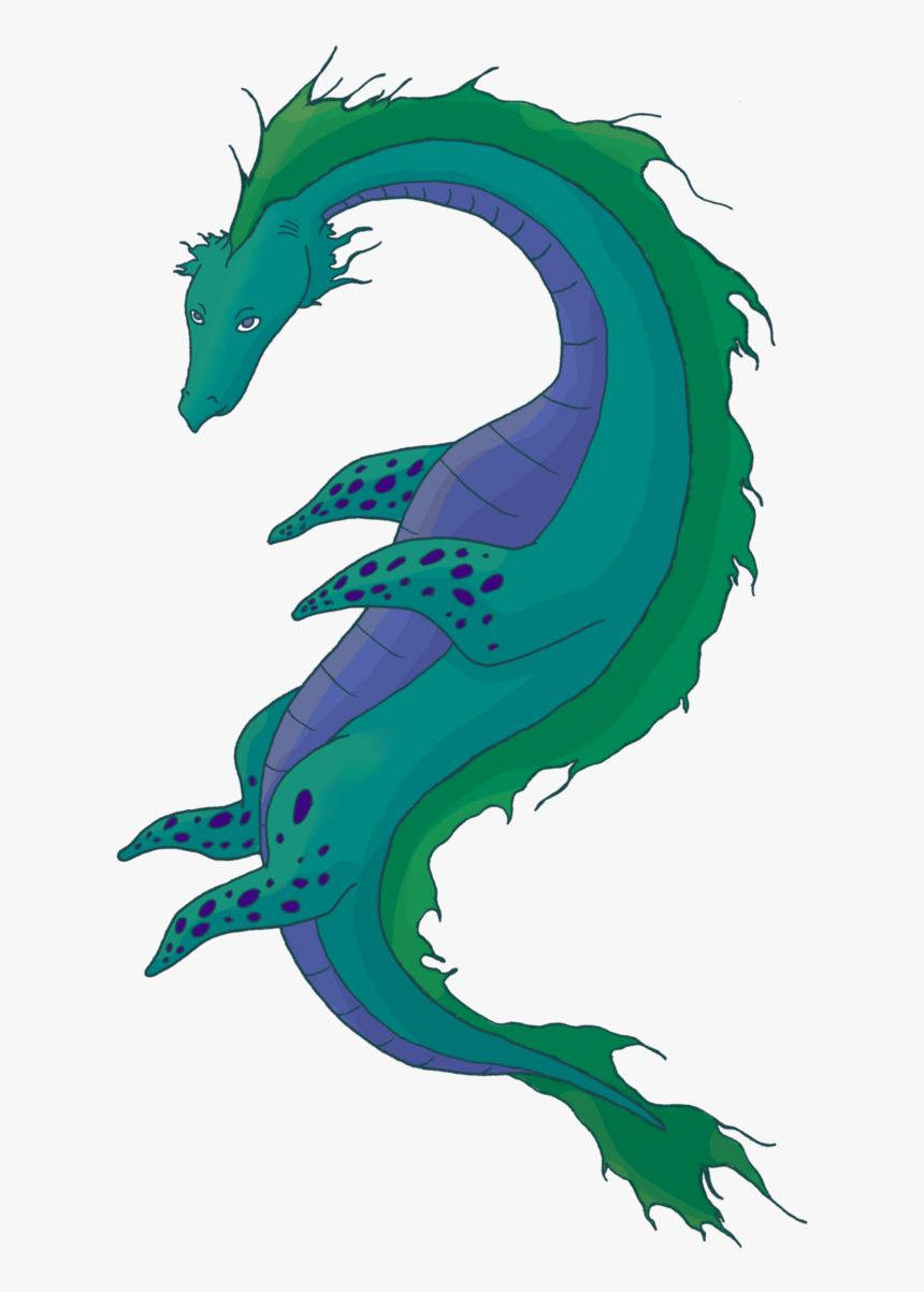 Sea Monster Transparent , Png Download - Illustration, Png Download