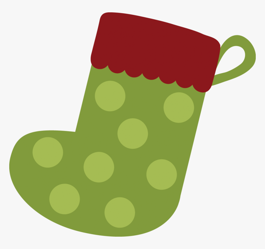 Cute Tall Christmas Socks Clipart - Cute Christmas Socks Clipart, HD Png Download