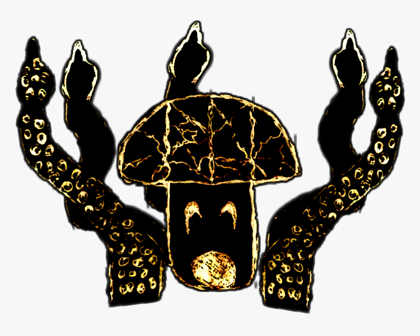 Fungal Electric Kraken Kraken Seamonster - Illustration, HD Png Download