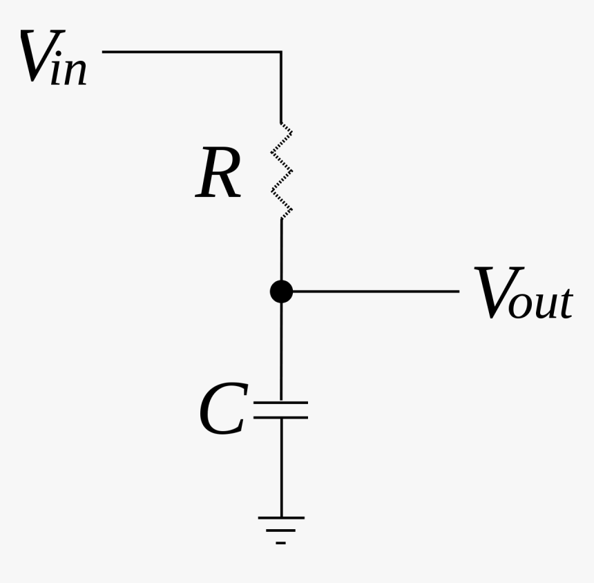 Capacitive Voltage Divider Vout, HD Png Download