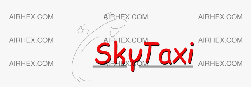 Airline Logo - Skytaxi - Calligraphy, HD Png Download