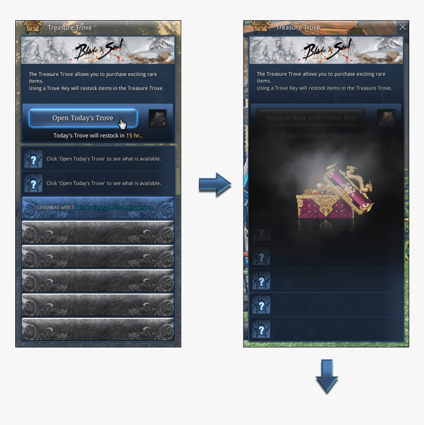 Blade And Soul Trove, HD Png Download